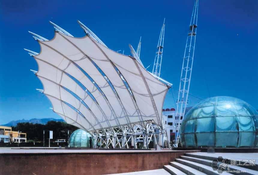 营口车棚膜结构网架